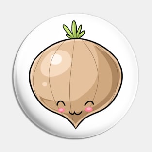 Kawaii onion vegetable Pin