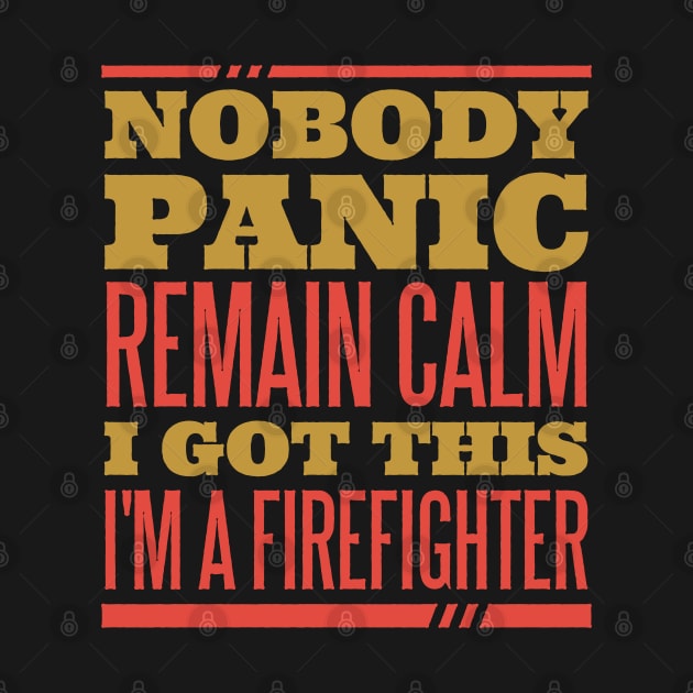 Cool Firefighter Quote by LR_Collections