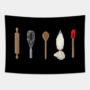 Retro Baking Tapestry