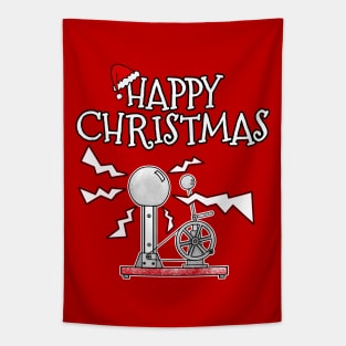 Christmas Physics Teacher Physicist School Science Xmas 2022 Tapestry