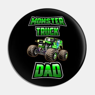 Monster Trucks Are My Jam - Monster Truck Dad Pin