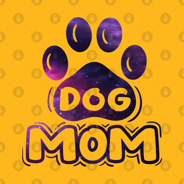 Dog Mom Typography by trendybestgift