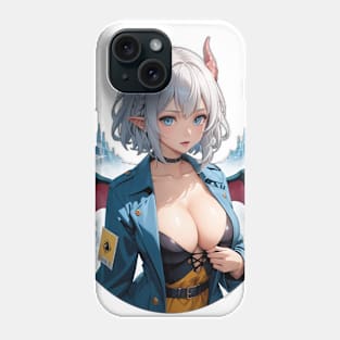 SciFi Dragon girl Phone Case