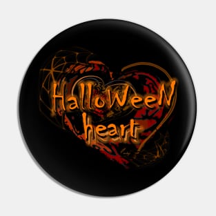 HALLOWEEN HEART Pin