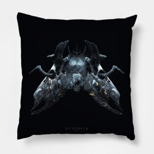 Double Skulls Pillow