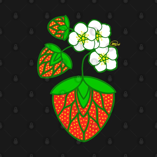 Strawberry Design by ~AME~