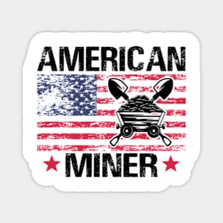 American Miner Magnet