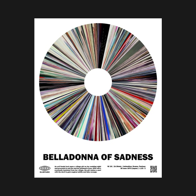 minimal_Belladonna of Sadness Warp Barcode Movie by silver-light