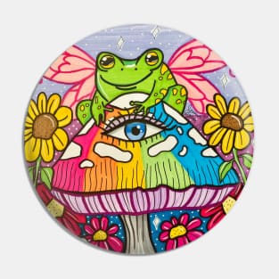 Frog Fairy Pin