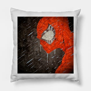 Heroic spider Pillow