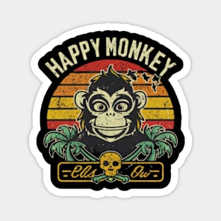 Happy Monkey Magnet