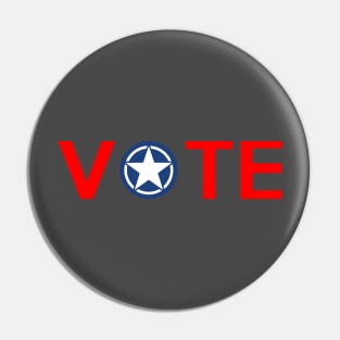 Vote Now Pin