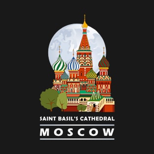 Russia Moscow Saint Basil's Cathedral Gift T-Shirt