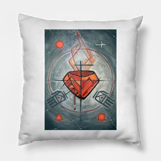 Jesus Christ Sacred Heart Pillow