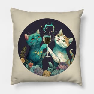 Kitchy Wine Pillow