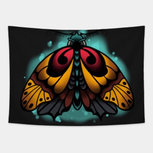 Neotraditional moth Tapestry