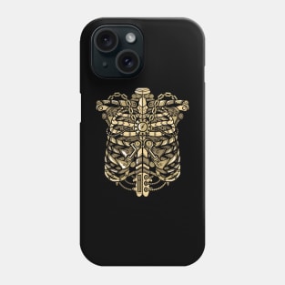 Steampunk Ribcage Phone Case