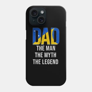 Tokelaun Dad The Man The Myth The Legend - Gift for Tokelaun Dad With Roots From Tokelaun Phone Case