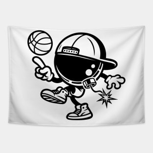 Basketball Boomer - Slam Dunk Edition Tapestry