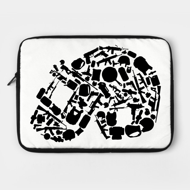 PUBG Helmet - Playerunknowns Battlegrounds - Laptop Case ...