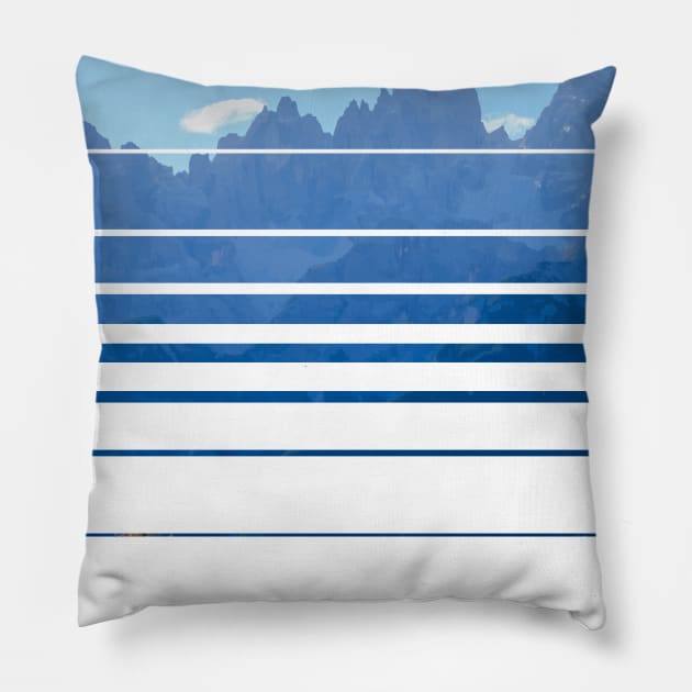 Blue Planet Pillow by Mon, Symphony of Consciousness.