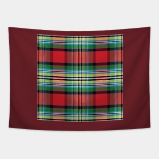 Red Pattern Scottish tartan Tapestry