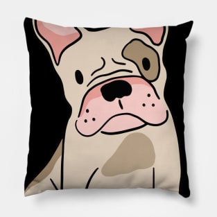 Pug illustration Pillow