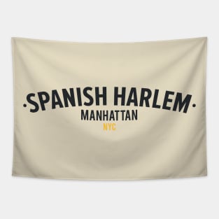 New York El Barrio  - El Barrio Spanish Harlem  - El Barrio  NYC Spanish Harlem Manhattan logo Tapestry