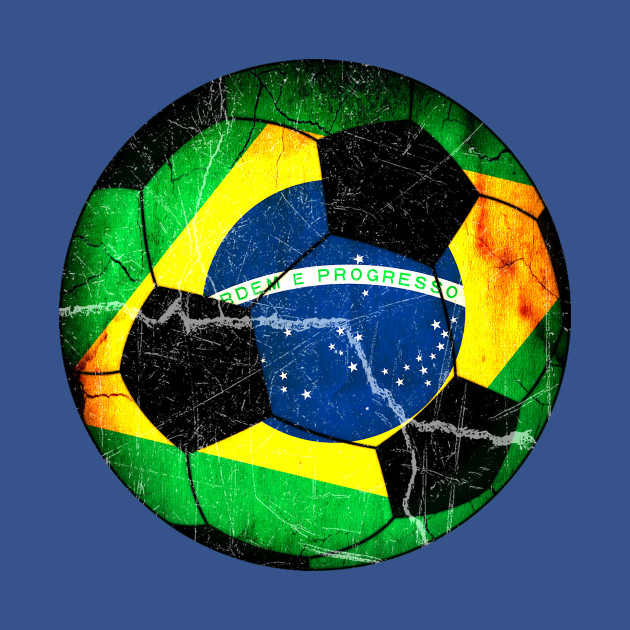 Discover Brazil, Balon de Futbol, Soccer Ball, Futbolista, sport, deporte - Brazil Balon De Futbol Soccer Ball F - T-Shirt