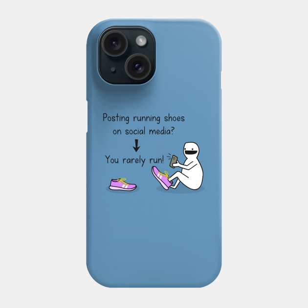 Running pretender Phone Case by hungryfatcat