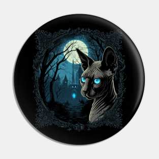 Gothic Sphynx Pin