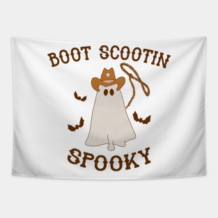 Halloween Cowboy Boot Scootin Spooky Tapestry