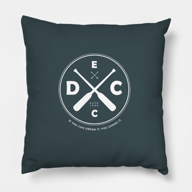 If you can dream it.. You canoe it. Pillow by Heyday Threads