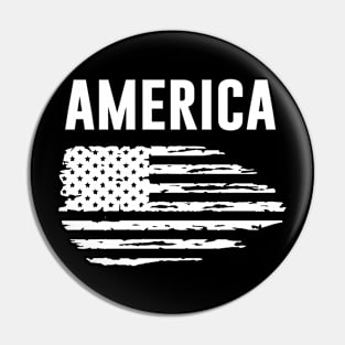 America Flag Pin