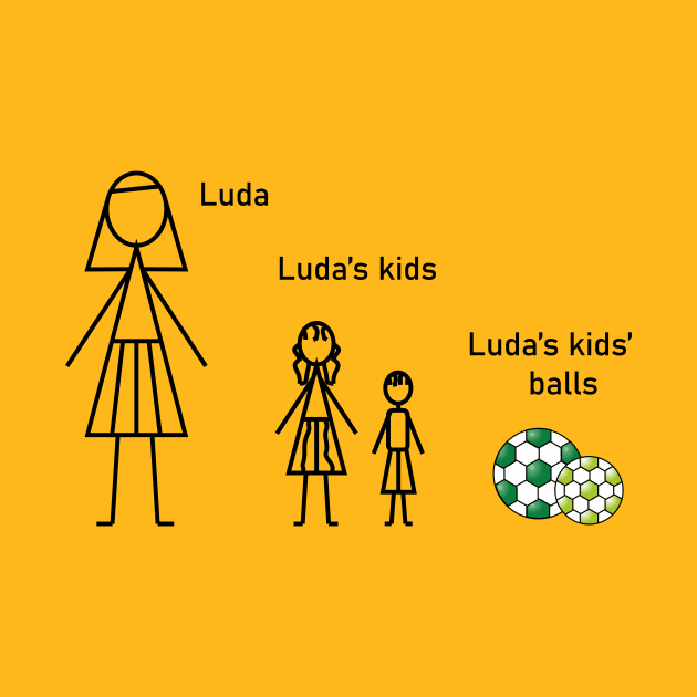 Luda's kids' balls by Evgeniya