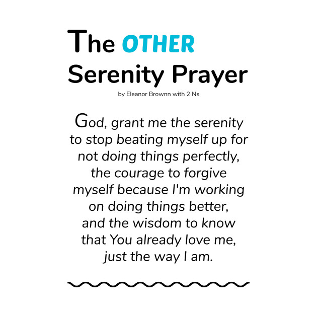the other serenity prayer by eleanor brownn with 2 ns