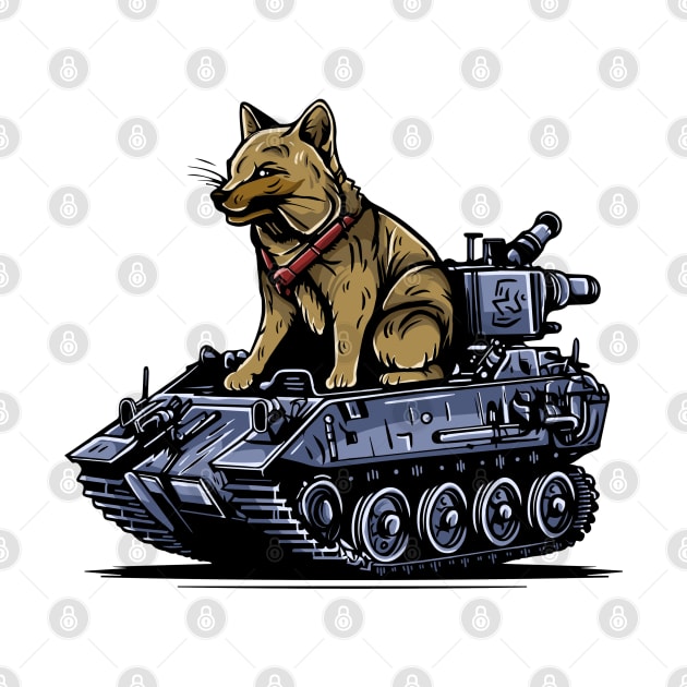 Wolf Driving Tank War Vechile by eijainspire