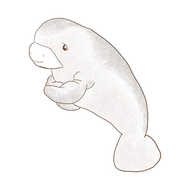 Manatee by littlemoondance