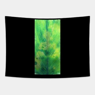 Tall Leaf Spine Painting Tapestry