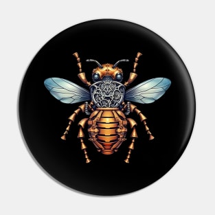 Steampunk Honey Bee Pin