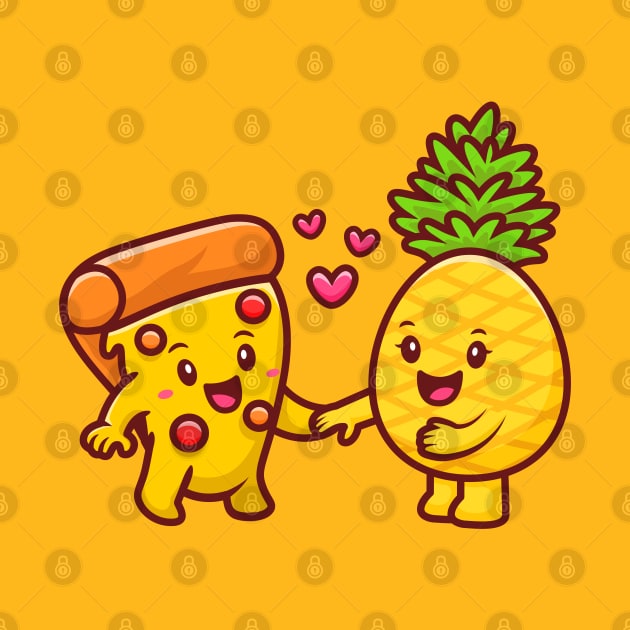 Pineapple Pizza Pals by machmigo