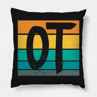 OT Occupational Therapy Therapist Month Gift product Pillow