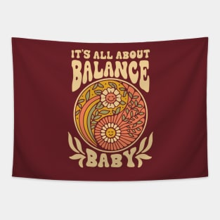 It's All About Balance Baby Tapestry