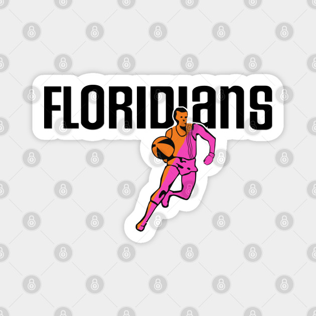 2022 New Miami Floridians, Retro, ABA Basketball, Throwback, Logo, Florida,  Basketball, T Cool Casual Pride Men Unisex Fashio