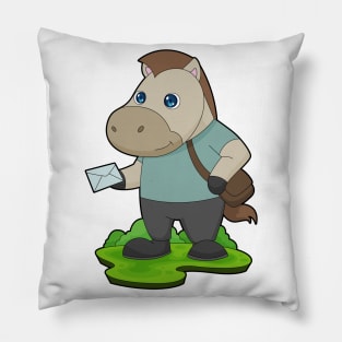 Horse Letter Pillow