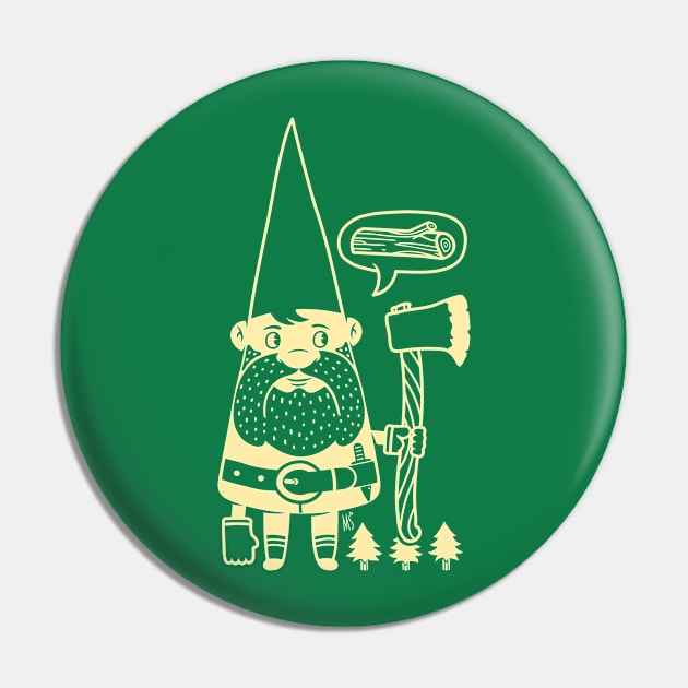 Dwarf Woodsman Pin by MarkoStrok