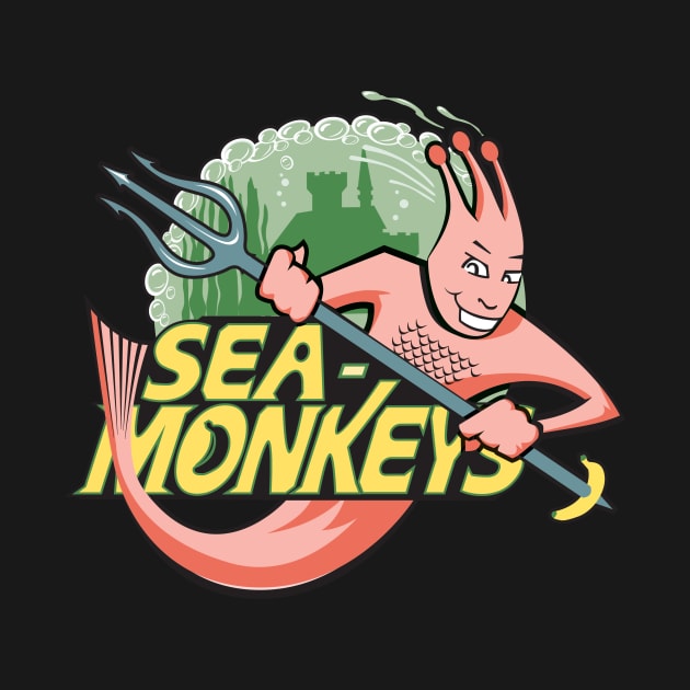 Sea Monkeys! by stevethomasart