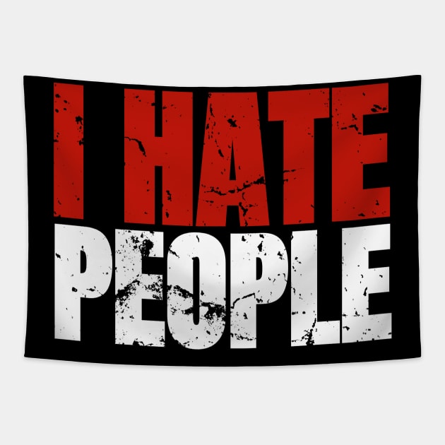 I Hate People Tapestry by victoriashel