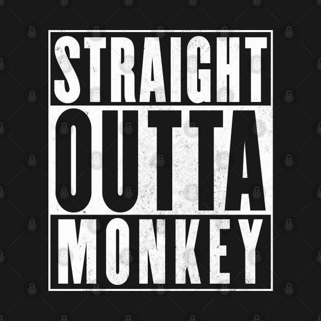 Straight Outta Monkey by giovanniiiii