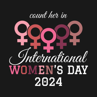 International Womens Day 2024 - Women Icon T-Shirt